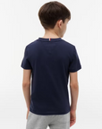 T-shirt com Logo - Marinho