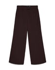 Calças Wide Leg - Bordo
