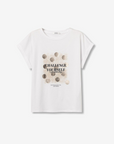 T-shirt Estampada - Branco