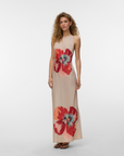 Vestido Midi - Bege