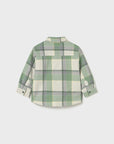 Sobrecamisa quadrados bebé - Verde