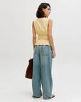 Top de Linho - Amarelo