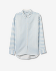 Camisa Listada - Azul Claro