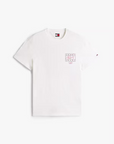 T-shirt com Estampado Traseiro - Branco