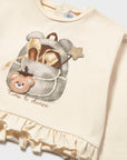 Camisola de Manga Comprida - Bege