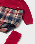 Babygrow com Meia - Vermelho