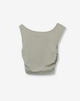 Top Drapeado - Verde