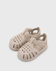Sandálias de Velcro - Crú