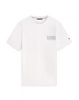 T-shirt com Estampado Traseiro - Bege