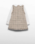 Vestido Tweed - Bege