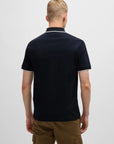 Polo de Manga Curta - Marinho