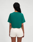 T-shirt Cropped - Verde