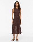 Vestido Midi - Castanho