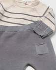 Conjunto de 2 Peças - Cinza