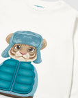 Camisola de Manga Comprida - Branco