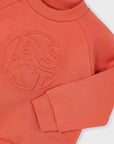 Sweat com Relevo - Laranja
