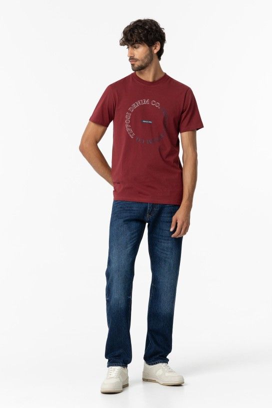 Calças de Ganga Austin Azul Escuro Tiffosi 10056694 – Ellos