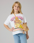 T-shirt Capybara - Branco