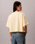 T-shirt Cropped - Amarelo