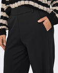 Calças Straight - Preto