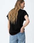 T-shirt Estampada - Preto