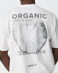 T-shirt com Estampado Traseiro - Branco