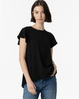 Blusa de Manga curta - Preto