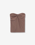 Top Bandeau - Castanho