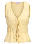 Top de Linho - Amarelo