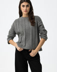Camisola de Malha - Cinza
