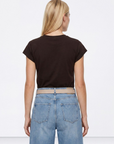 T-shirt Estampada - Castanho
