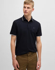 Polo de Manga Curta - Marinho
