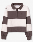 Polo de Manga Comprida - Cinza
