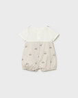 Babygrow de Calção - Bege