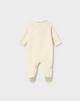 Babygrow com Pé - Bege