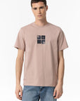 T-shirt Estampada - Rosa