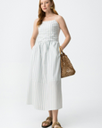 Vestido Midi - Azul Claro
