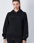 Hoodie Bordada - Preto