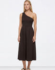 Vestido Midi - Castanho