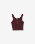 Top Canelado - Bordo