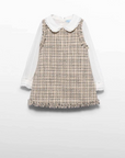 Vestido Tweed - Bege