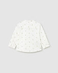 Camisa com Padrão - Branco