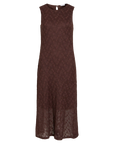 Vestido Midi - Castanho