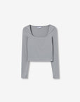 Camiseta de manga larga - Gris