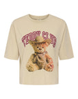 T-shirt Urso - Bege