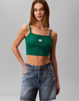 Top Canelado - Verde