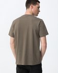 T-shirt Estampada - Castanho