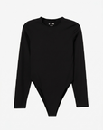Body de Manga Comprida - Preto