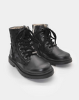 Bota Rendada - Preto