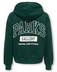 Hoodie com Estampado Traseiro - Verde